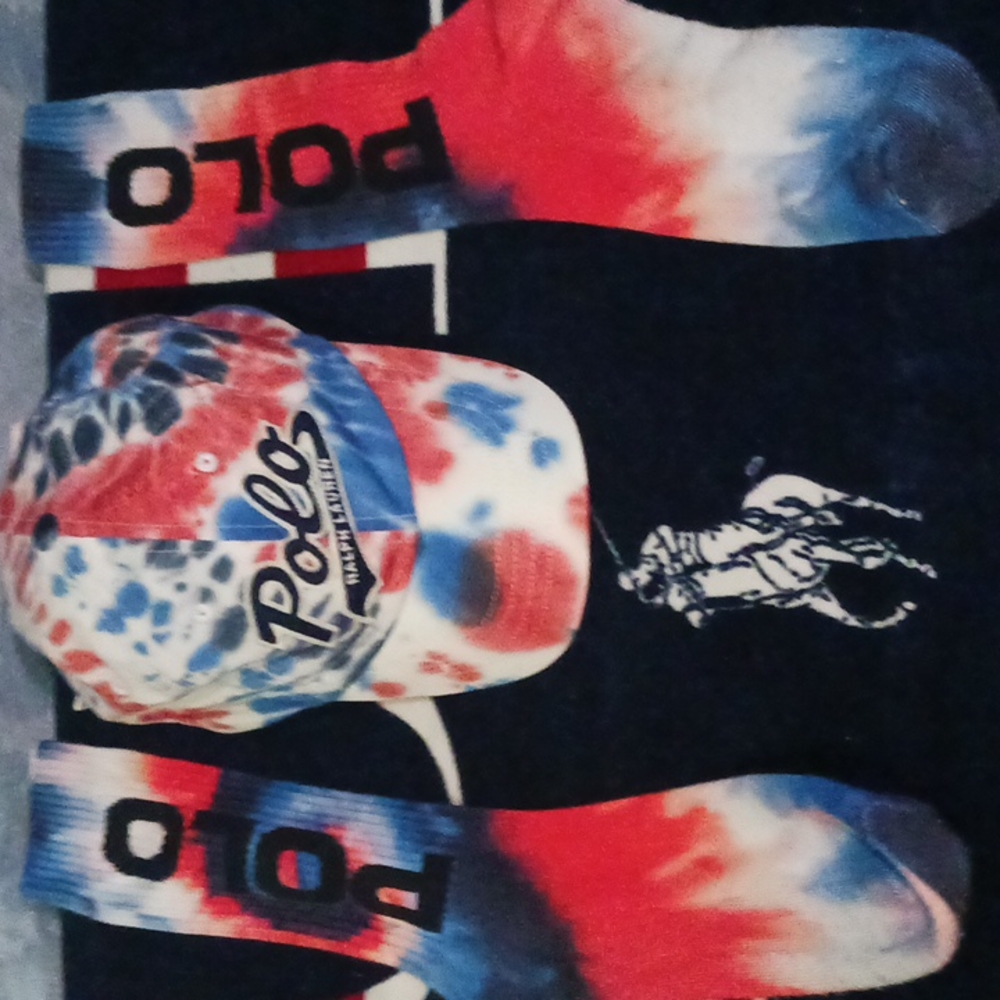 Polo hat and socks